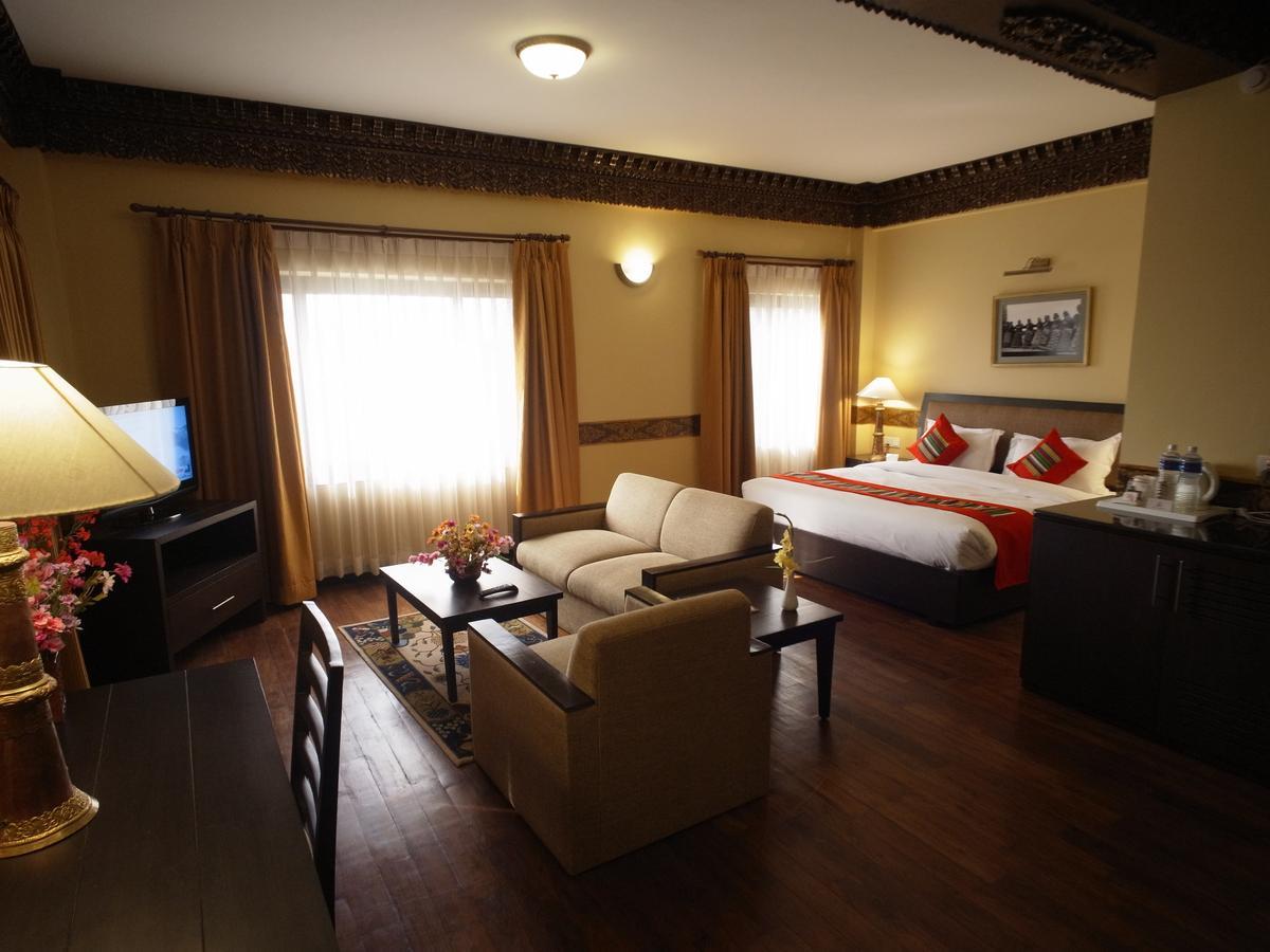 Hotel Tibet International Katmandú Habitación foto